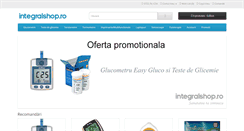 Desktop Screenshot of integralshop.ro